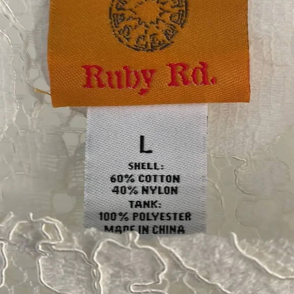 Ruby Red Lace Top - Picture 4 of 5